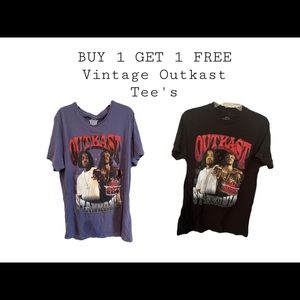 BUY 1 GET 1 FREE VINTAGE OUTKAST TEE’S!